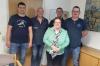 Herzlich begrüßt wurden die neuen Gemeinderatsmitglieder in Kammlach. Es sind (von links): Stephan Kienle, Martin Fendt, Maximilian Unglert, Matthias Schrittenlocher sowie Birgit Neher.