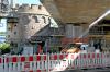 Das Anheben der Brücke ist ein präzise gesteuerter Vorgang. Am Donnerstagmorgen um sieben Uhr begann das sogenannte Hochstapeln.