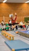 Die Kinder zeigten, was sie im Training gelernt hatten.