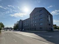 29 neue Wohneinheiten hat die Nuwog in der Leipheimer Straße in Pfuhl geschaffen. Doch das Interesse hält sich offensichtlich in Grenzen.