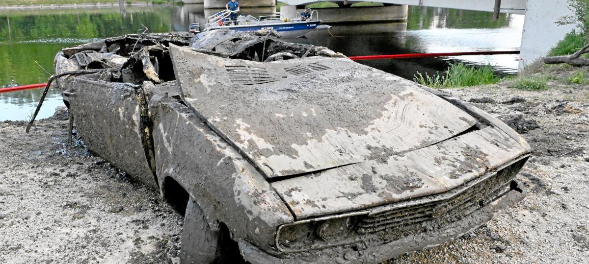 Opel Manta lag gut 50 Jahre unentdeckt in der Donau – wie kann das sein?