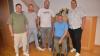 Im Bild von links die neuen Gemeinderäte in Bellenberg: Jürgen Rapp, Dennis Walter, Michael Schönfeld, Anton Kiechle und Valentin Kaiser, wobei Dennis Walter erst in der zweiten Sitzung vereidigt wurde.