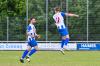 In dieser Szene jubelten die Kühbacher noch über das 2:0 durch Marcel Pietruska (rechts). Am Ende freuten sie sich über den Vizemeistertitel.