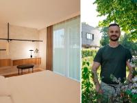 Ein Entwurf zeigt, wie die Zimmer des neuen Hotelgebäudes von Waldvogel in Leipheim künftig aussehen könnten. Mathias Ihle ist gemeinsam mit seiner Schwester Geschäftsführer.