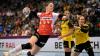 Blombergs Topspielerin Nieke Kühne (vorn) ist Meisterin und «Spielerin der Saison». (Archivbild)