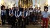 Blechbläserklänge, Saitentöne, Frauen- und Männerstimmen huldigten musikalisch der Patronin, der Schutzfrau Bayerns und boten ein stimmungsvolles Konzert im Baringer Münster. Rechts am Bildrand Organisator Karl Speth.