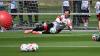 Manuel Neuer hat wieder ein volles Torwarttraining absolviert.
