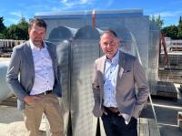 Ingo Salvenmoser (links) und Robert Furtak leiten das Unternehmen Furtak und Salvenmoser in Baar. Bald zieht die Firma in den nördlichen Landkreis Augsburg. Zwischen Westendorf und Meitingen wird ein zweistelliger Millionenbetrag investiert.