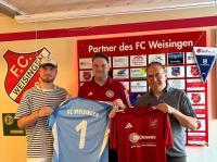Das neue Führungsteam des FC Weisingen (von links): Co-Trainer Moritz Bschorer, Abteilungsleiter Dominik Myrczik sowie Trainer Markus Schirmer.