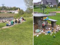 So wünscht sich Neuburgs Bürgermeister Markus Dopfer die Nutzung des Kammelstrandes: Durch einheimische Familien oder vorbeifahrende Radler. Nicht selten kam es in den vergangenen Jahren vor, dass größere Menschengruppen jede Menge Unrat hinterließen.