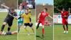 Wer setzt sich in der Relegation durch? Im Ries spielen noch (von links) die SpVgg Ederheim (mit Rigo Reinhardt), die SG Munzingen/Birkhausen (mit Tobias Giesemann), die SG Wemding/Wolferstadt (mit Tobias Osterrieder) und der TSV Oettingen (mit Osman Omer).