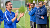 Florian Späth (links) möchte mit seinem SV Adelsried den Aufstieg in der Relegation klarmachen. Hakan Nurten (rechts) und sein Trainerkollege Roland Andorfer können sich mit dem Klassenerhalt von der SpVgg Deuringen verabschieden.