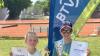 Anna Wiedemann (links) und Anton Mayer überzeugten bei den südbayerischen Tennismeisterschaften