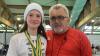Sicherte sich in Erlangen einen kompletten Medaillensatz: Mariia Martynova mit ihrem Trainer Mani Schiele