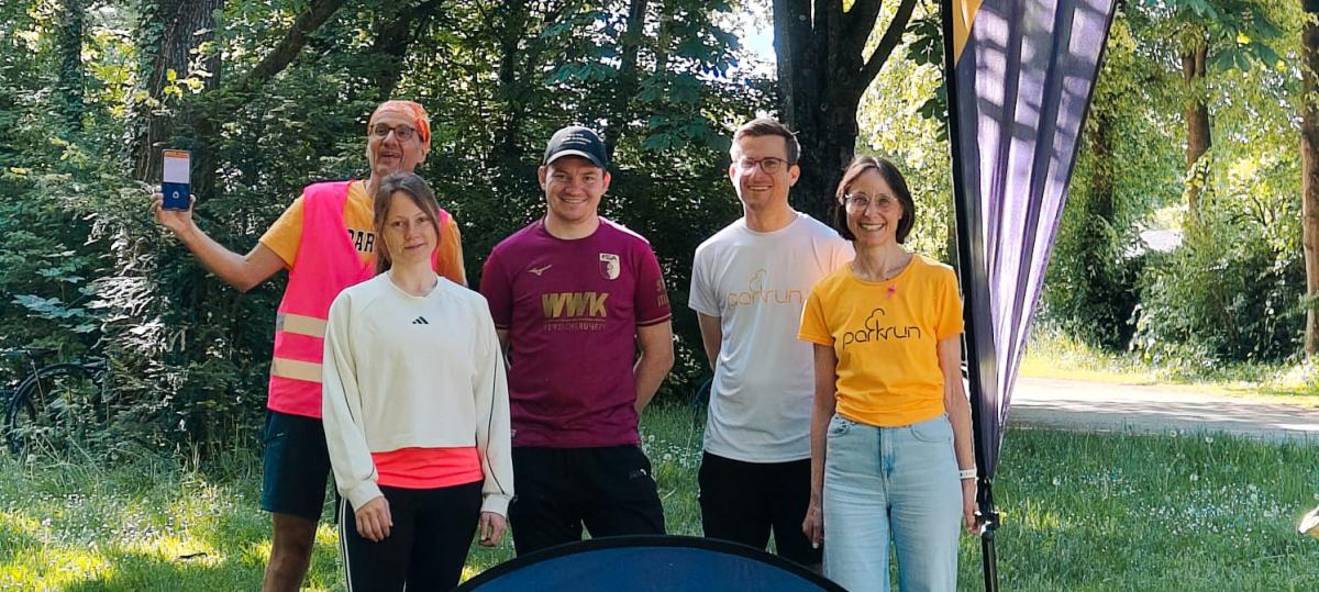 Weltweit wird an diesem Termin gemeinsam gejoggt – und jetzt auch in Augsburg