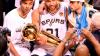 Prägten die Spurs: Parker (l), Duncan (M) und Ginobili. (Archivbild)