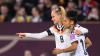 Zwei für die Insel: Vivien Endemann (l) wechselt nach Liverpool, Shekiera Martinez spielt bei West Ham.