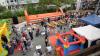 Die Burgfunken und das Traumtheater betreiben den Funpark beim Hofgartenfest.