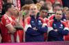 Eine der Bayern-Legenden: Raimond Aumann hier beim Legends Cup 2026 in München mit Giovane Elber, Philipp Lahm und Mario Mandzukic.