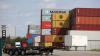 Container im Augsburger Güterverkehrszentrum: Die Stimmung in der Wirtschaft ist gekippt.