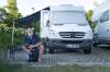 Wolfgang Vogl stand mit seinem Wohnmobil seit dem 10. April auf dem Parkplatz Waitzinger Wiese und überschritt die maximale Stellzeit deutlich.