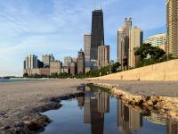 Am Lake Michigan bereitet sich die Nationalmannschaf nach der Ankunft in Amerika weiter auf die WM vor.