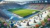 Bei der SpVgg Langerringen kann man anscheinend neben dem Stadion Schlittenfahren.