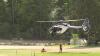 Mit Helikoptern wurde versucht, den Brand aus der Luft zu löschen. (Archivbild)