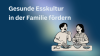 Verboten? Gibt's nicht! Eine gemeinsame und positive Esskultur kann verhindern, dass Essen zum emotionalen Thema wird.