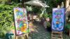 Diese bunten Pop-Art-Tiere gab es in der Gartenausstellung in Igling zu bewundern.