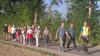 Die Hollenbacher Pilgergruppe unterwegs nach Inchenhofen.