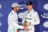 «Krieg der Sterne»: Lewis Hamilton (l) und Nico Rosberg lieferten sich einen knallharten Zweikampf. (Archivbild)