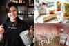 Sabrina Kaiser hat das Sabs Café in Horgau wie ein New Yorker Café eingerichtet. Auch das Eiscafé Icy Blossom in Königsbrunn (unten rechts) sticht heraus.