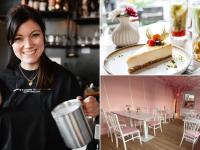 Sabrina Kaiser hat das Sabs Café in Horgau wie ein New Yorker Café eingerichtet. Auch das Eiscafé Icy Blossom in Königsbrunn (unten rechts) sticht heraus.