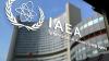 Das Logo der Internationalen Atomenergiebehörde (IAEA).
