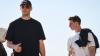 Manuel Neuer (l.) und Jonas Urbig (r.) gehen in Chicago spazieren.