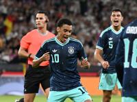 Ist Teil eines WM-Werbeclips: Jamal Musiala. (Archivbild)