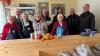 Bei der Spendenübergabe des Evangelisch-Lutherischen Gemeindevereins an die Tafel in Höchstädt: (von links) Toni Miller, Günter Ballis, Karin Greiner, Hildegard Dietrich, Roland Matitschka (Zweiter Vorsitzender), Margit Menzel, Wolfram Schrimpf, Peter Miller und Hannes Ziegler.