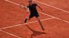 Alexander Zverev bei einem Netzangriff im Halbfinale der French Open.