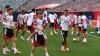 Karl im DFB-Training vor seiner Verletzung.