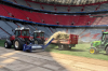 Der Meisterrasen in der Allianz Arena wurde für die Konzertsaison abgefräst. So entstanden 311 Tonnen Grasabfall.
