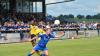 Eine große Fangemeinde unterstützte Marvin  Osman und die SG Münster/Holzheim im Relegationsspiel gegen den TSV Gersthofen II.