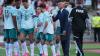 Cristiano Ronaldo (3.v.l.) und Portugal setzten sich souverän gegen Chile durch.