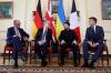 Diese vier Staats- und Regierungschefs treffen sich nicht zum ersten Mal um über den Ukraine-Krieg sprechen. (Archivbild)
