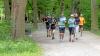 Mehr als 150 Läuferinnen und Läufer waren bei der Premiere des „Parkrun“ im Wittelsbacher Park mit dabei. Er soll nun jeden Samstag stattfinden.