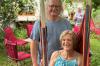 Susanne Dörfler und Waldemar Stimke haben in ihren „Grünen Salon“ in die Firnhaberau eingeladen.