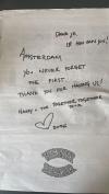 Harry Styles hat sich mit einer Zeitungsanzeige bei der Stadt Amsterdam bedankt.