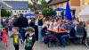 Bereits am frühen Samstagabend war der Aindlinger Marktplatz Treffpunkt vieler Besucherinnen und Besucher. Sie genossen bei unterhaltsamer Musik und bester Bewirtung das gesellige Beisammensein.