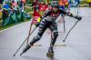 Inline alpin ist ein rasanter und spektakulärer Sport - hier demonstriert von der früheren Weltmeisterin Ann-Krystina Wanzke.