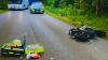 Bei diesem Unfall zwischen Bad Wörishofen und Dorschhausen ist am Montag ein Biker schwer verletzt worden.